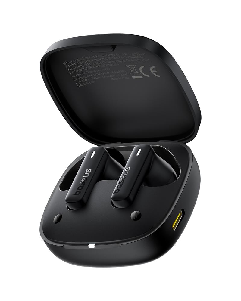 Baseus Bowie E19 True Wireless Earphones Cluster Black
