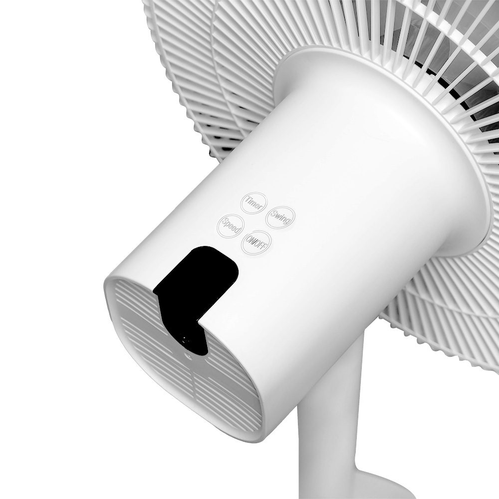 455411_oryg Standing Fan WT114 55W 14" digital display, remote, white