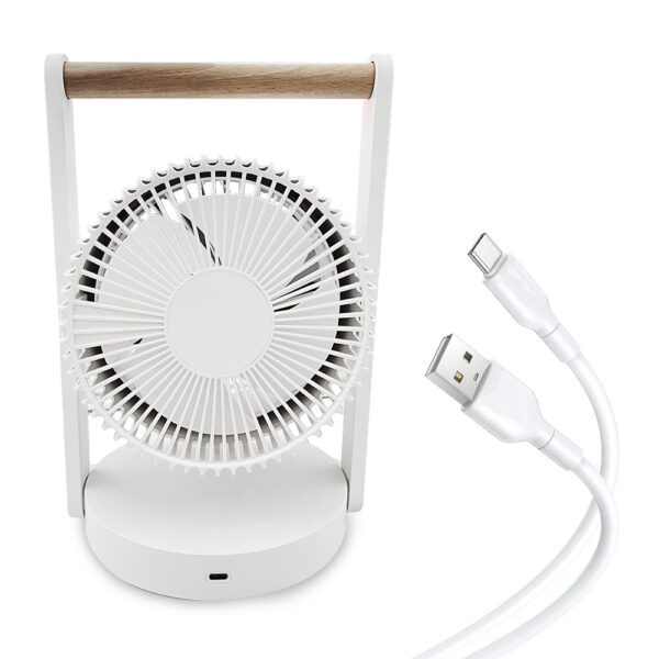 455432_oryg Wireless Desk Fan with noght light WB17 6,4" USB-C 3600mAh