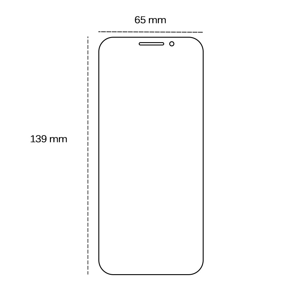456572_oryg Tempered glass 2,5D for Huawei P8 Lite 2017 / P9 Lite 2017