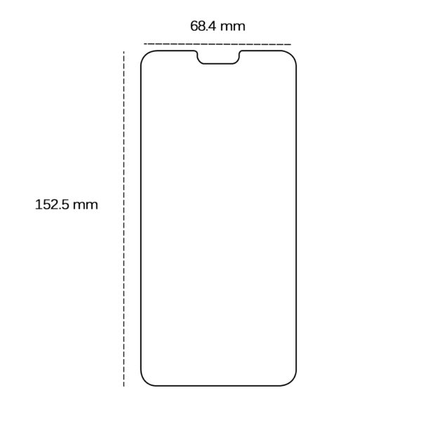 456580_oryg Tempered glass 2,5D for Honor 8X