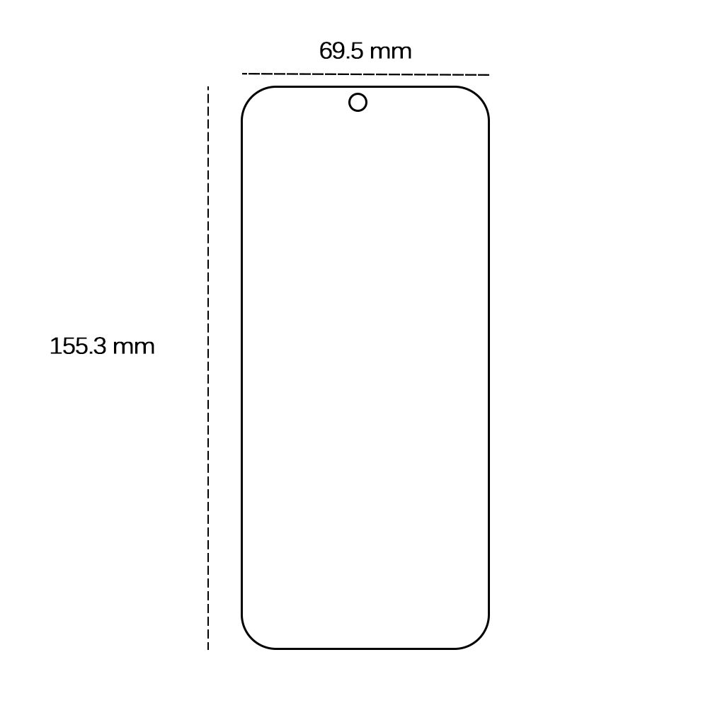 456591_oryg Tempered glass 2,5D for Honor 90 Lite 5G