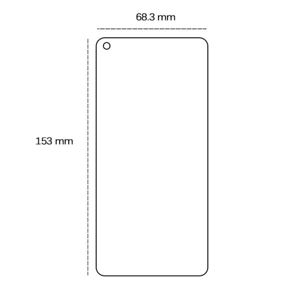 456684_oryg Tempered glass 2,5D for Oppo Reno 6 5G