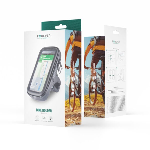 456741_oryg Forever bike mount BH-100 black waterproof XXL