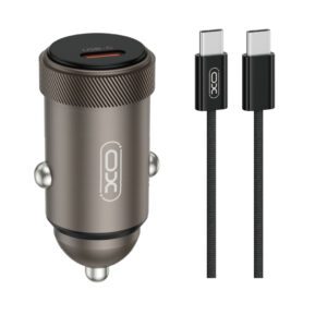 XO car charger CC70 PD 30W 1x USB-C black