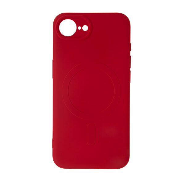 456896_oryg Simple Color Mag case for iPhone 16e red
