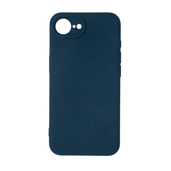 Simple Color Mag case for iPhone 16e navy blue