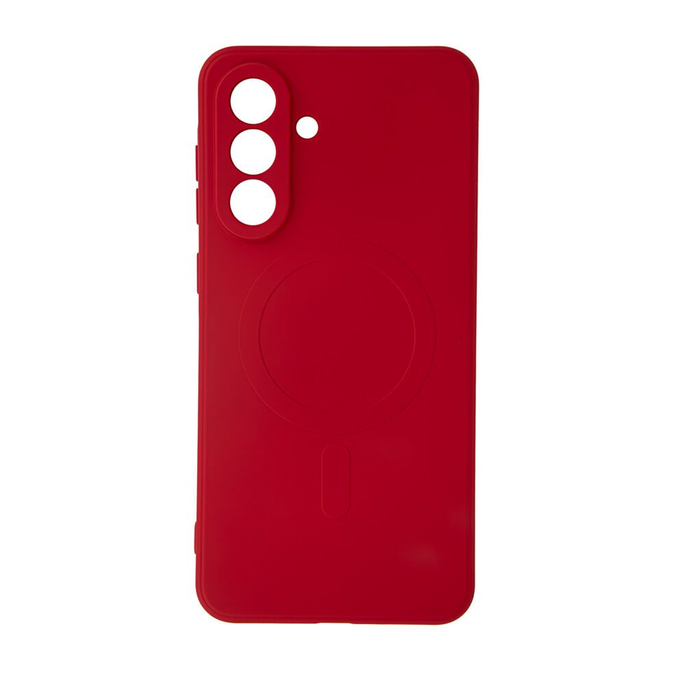456904_oryg Simple Color Mag case for Samsung Galaxy A56 5G red
