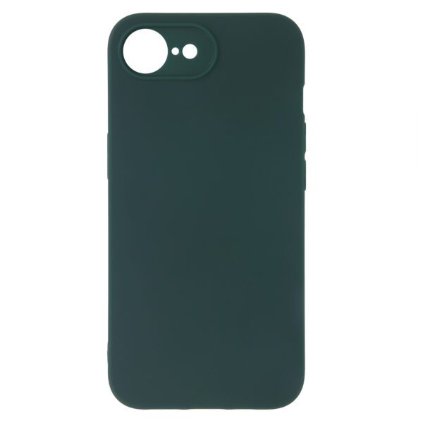 Matt TPU case for iPhone 16e forest green