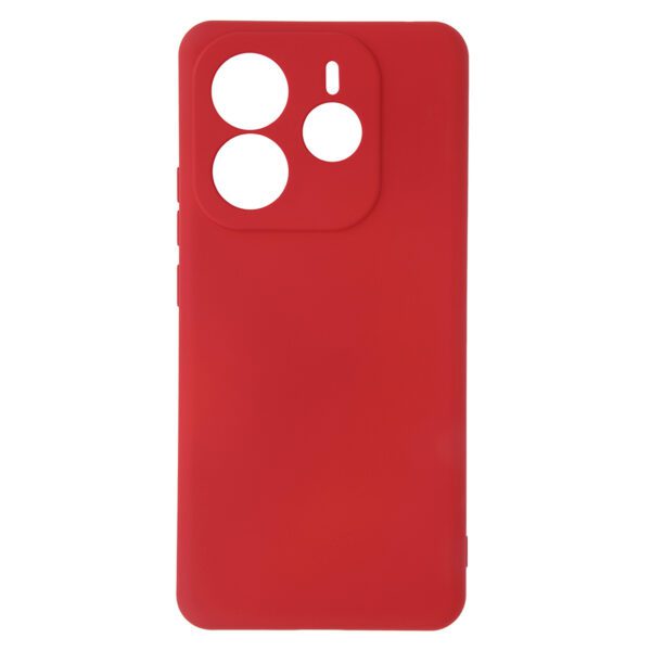 Silicon case for Xiaomi Redmi Note 14 5G (Global) red