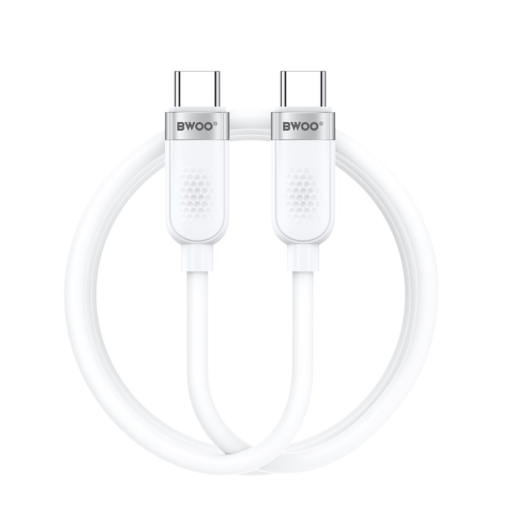 BWOO 100W cable USB-C - USB-C 1m white