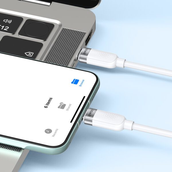 BWOO 100W cable USB-C - USB-C 1m white