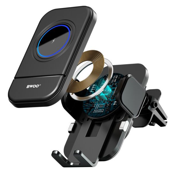 457104_oryg BWOO Automatic 15W Wireless Charger Car Holder ZJ137