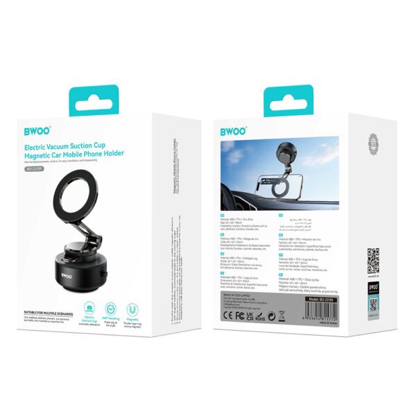 BWOO Vacuum Adsorption Magnetic Car Holder ZJ139