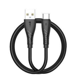 BWOO Cable USB - USB-C 1m 27W 3A Black BO-X318C