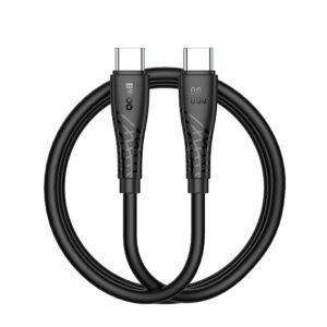 BWOO 60W cable USB-C - USB-C BO-X318 1m black