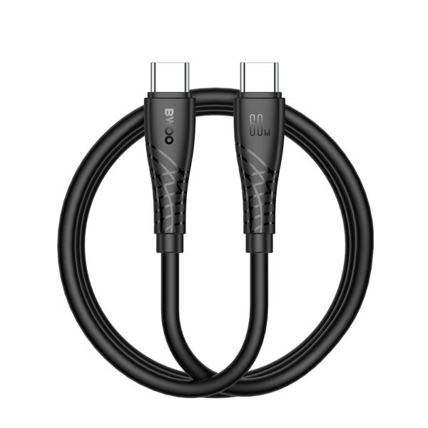 BWOO 60W cable USB-C - USB-C BO-X318 1m black