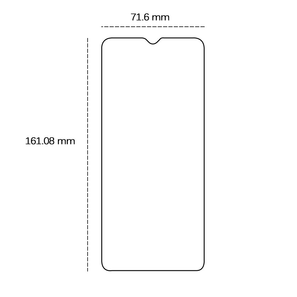 457311_oryg Tempered glass 2,5D for Samsung Galaxy A05s