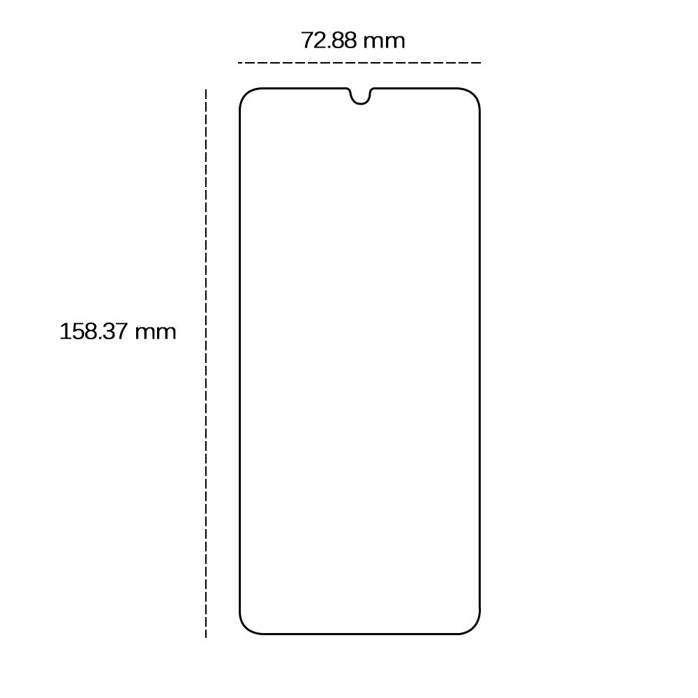 457331_oryg Tempered glass 2,5D for Samsung Galaxy A26 5G