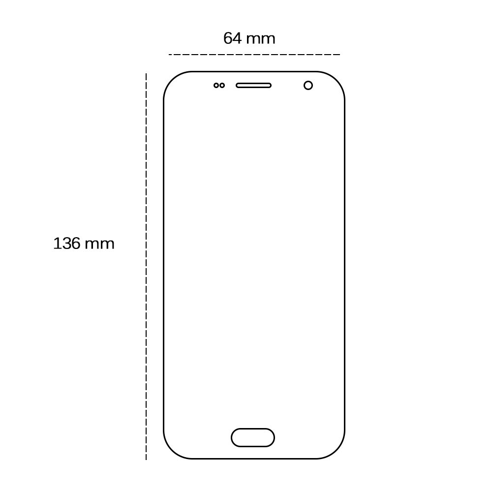 457335_oryg Tempered glass 2,5D for Samsung Galaxy S7 (G930)