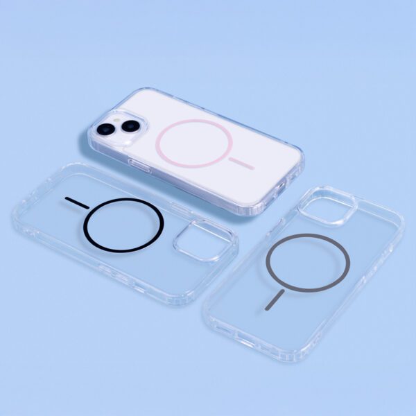 457488_oryg Anti Shock Thin Mag case for iPhone 16 Pro Max 6,9" pink