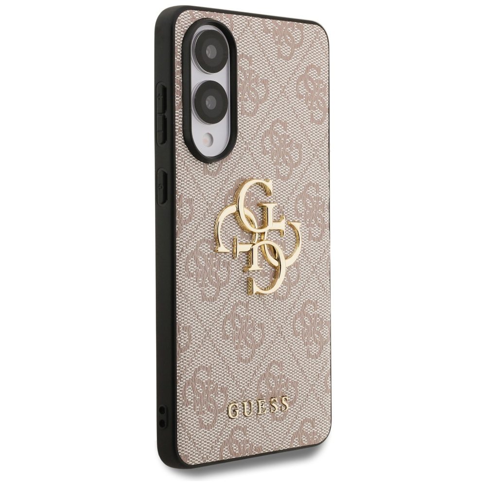 Guess case for Samsung Galaxy S25 Edge GUESS HC 4G PU big logo pink