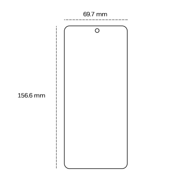 457621_oryg Tempered glass 2,5D for Poco X5 Pro 5G