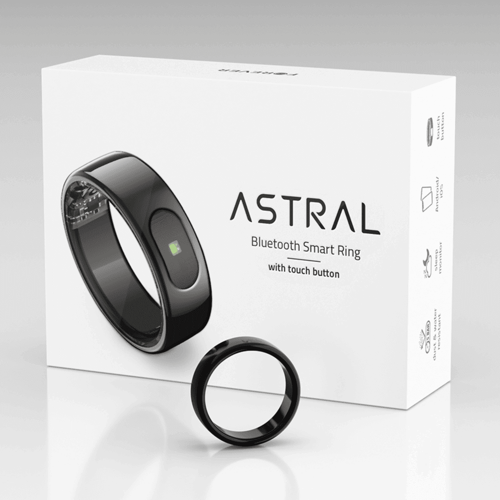 457631_oryg Forever Smart ring Astral SR-100 black size 10