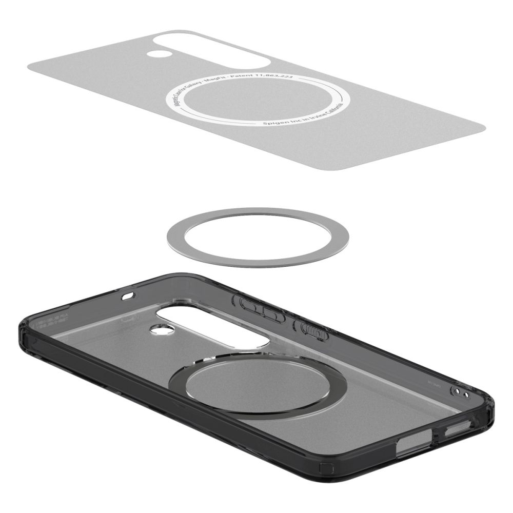 459061_oryg Spigen Ultra Hybrid Mag MagSafe case for Samsung Galaxy S25 Frost Black