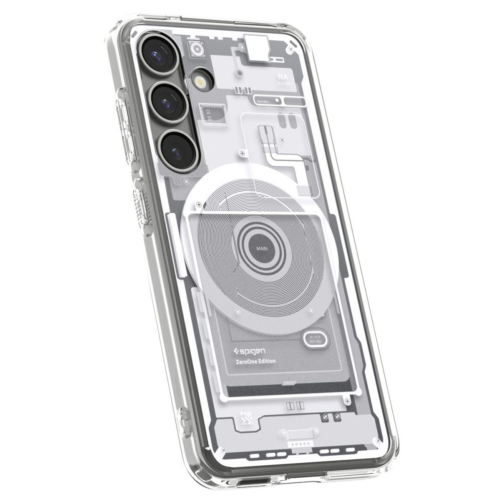 459068_oryg Spigen Ultra Hybrid Mag MagSafe case for Samsung Galaxy S25 Zero One White