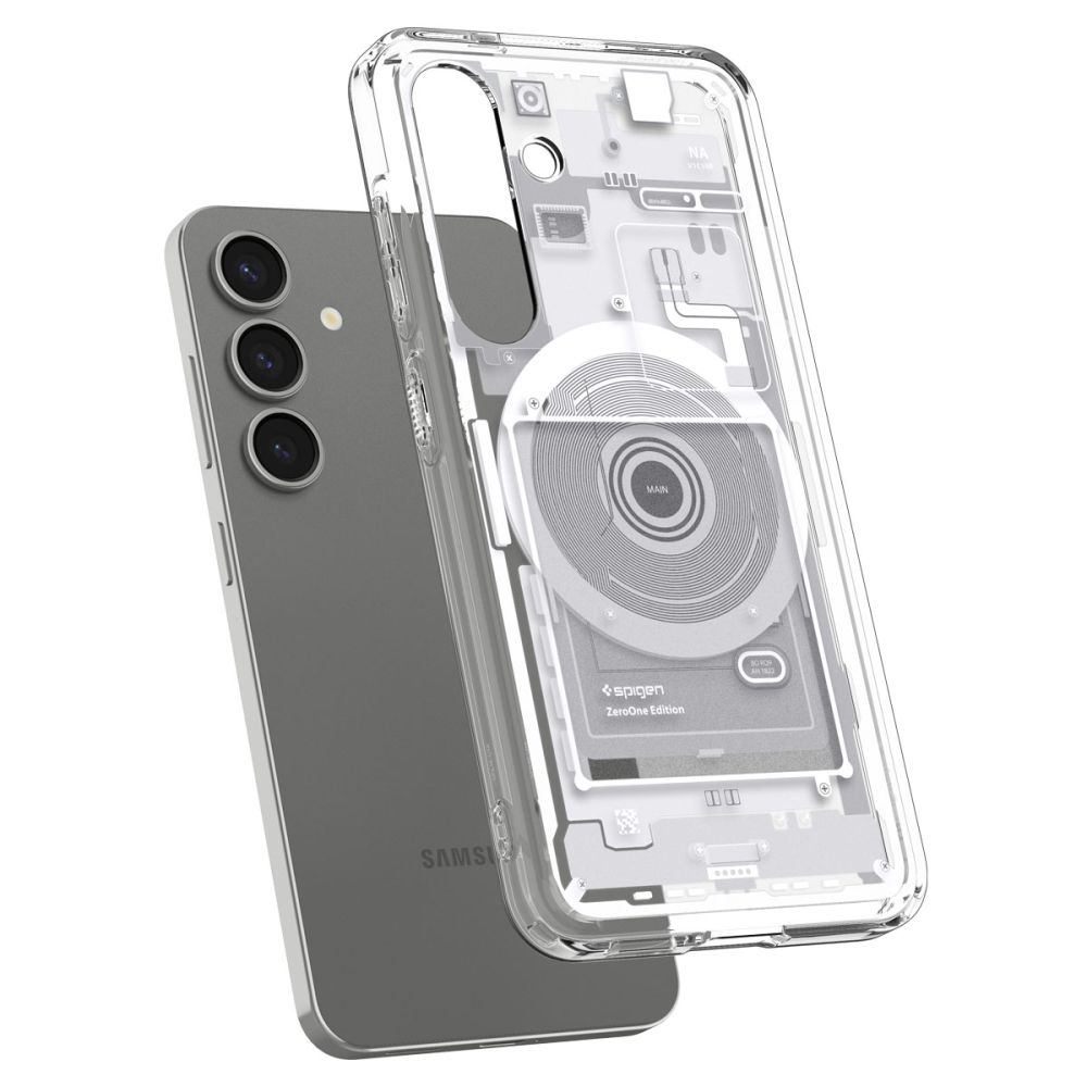 459069_oryg Spigen Ultra Hybrid Mag MagSafe case for Samsung Galaxy S25 Zero One White