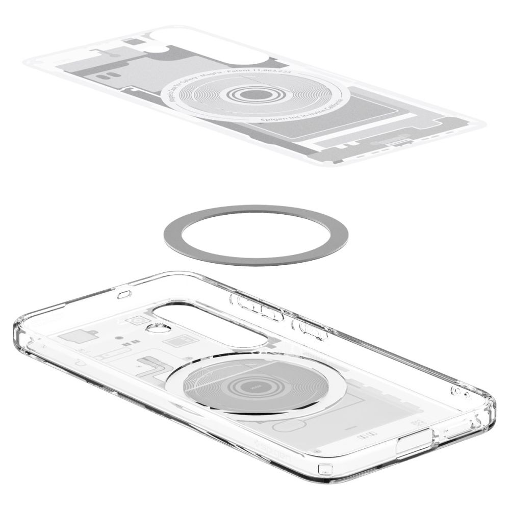 459070_oryg Spigen Ultra Hybrid Mag MagSafe case for Samsung Galaxy S25 Zero One White