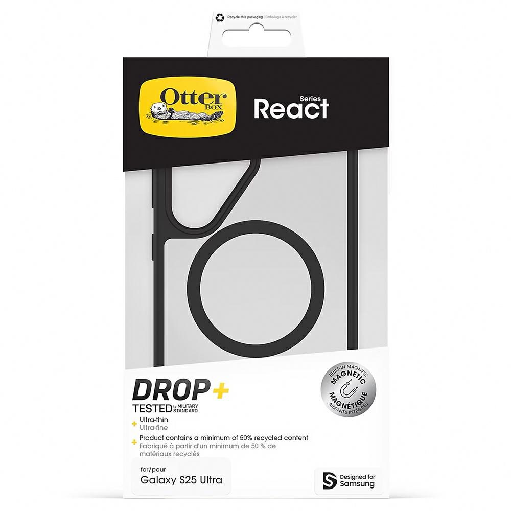 Samsung React Magnet Case for Samsung Galaxy S25 Ultra Black