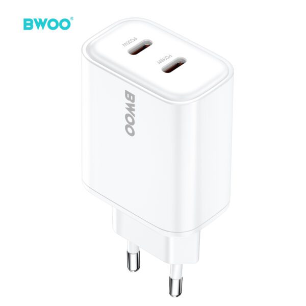 BWOO CDA206 PD wall charger 1x USB-C port 35W white