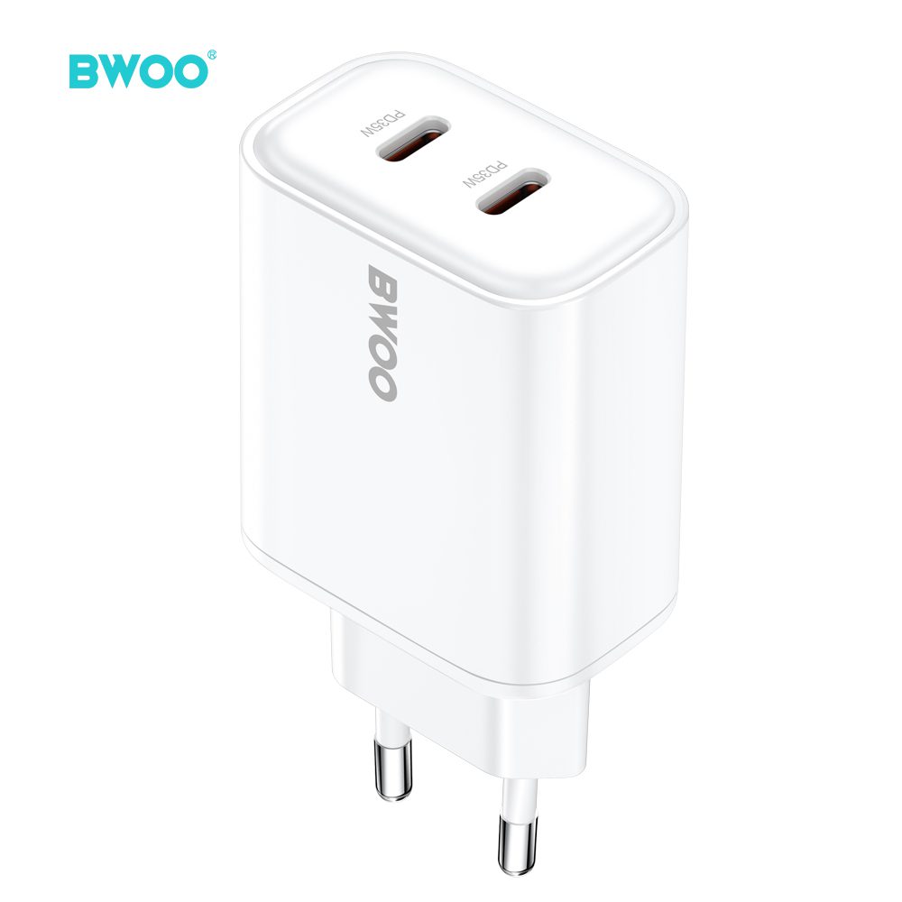 BWOO CDA206 PD wall charger 1x USB-C port 35W white