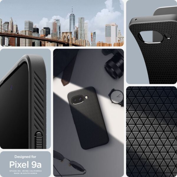459520_oryg Spigen Liquid Air case for Google Pixel 9a Matte Black