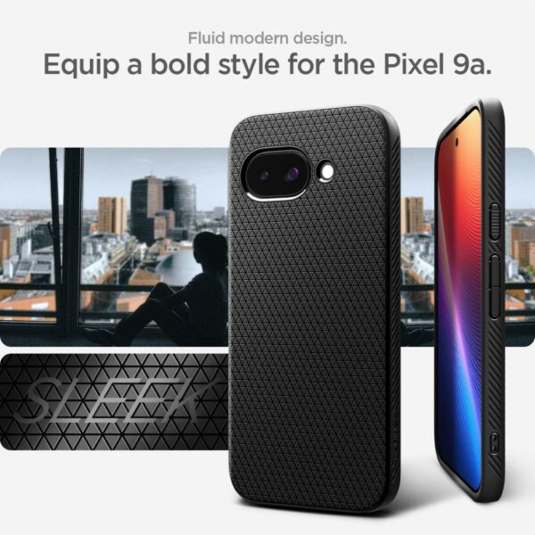 459521_oryg Spigen Liquid Air case for Google Pixel 9a Matte Black