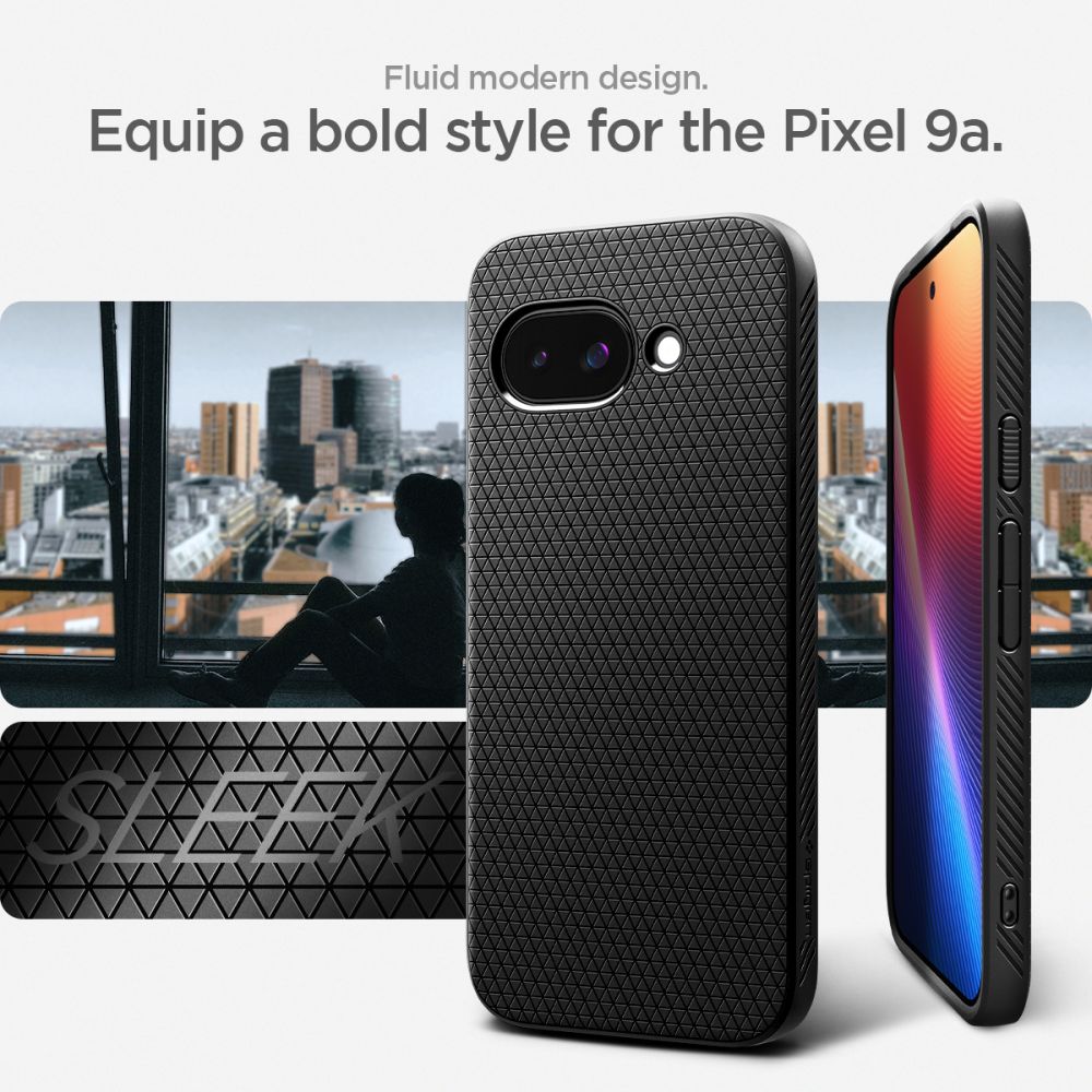 459521_oryg Spigen Liquid Air case for Google Pixel 9a Matte Black