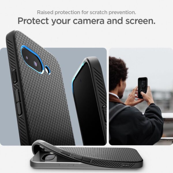 459523_oryg Spigen Liquid Air case for Google Pixel 9a Matte Black