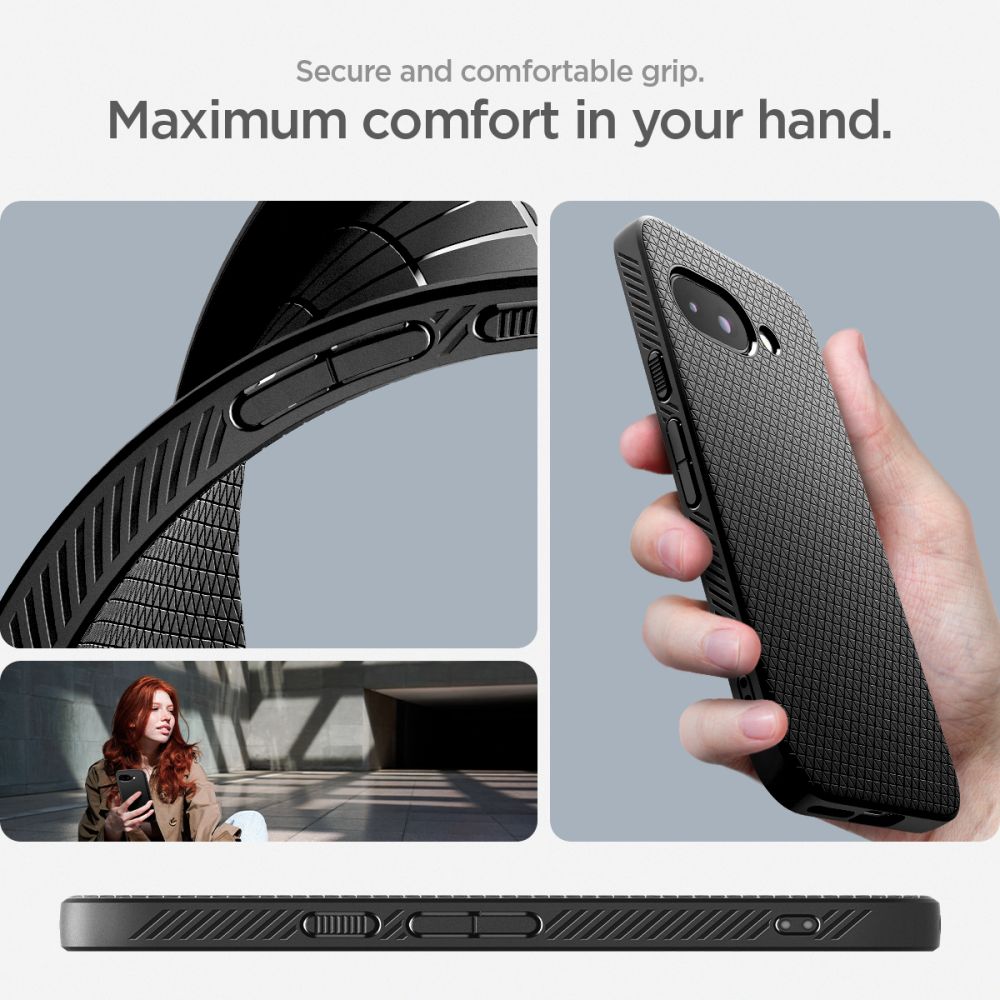 459524_oryg Spigen Liquid Air case for Google Pixel 9a Matte Black