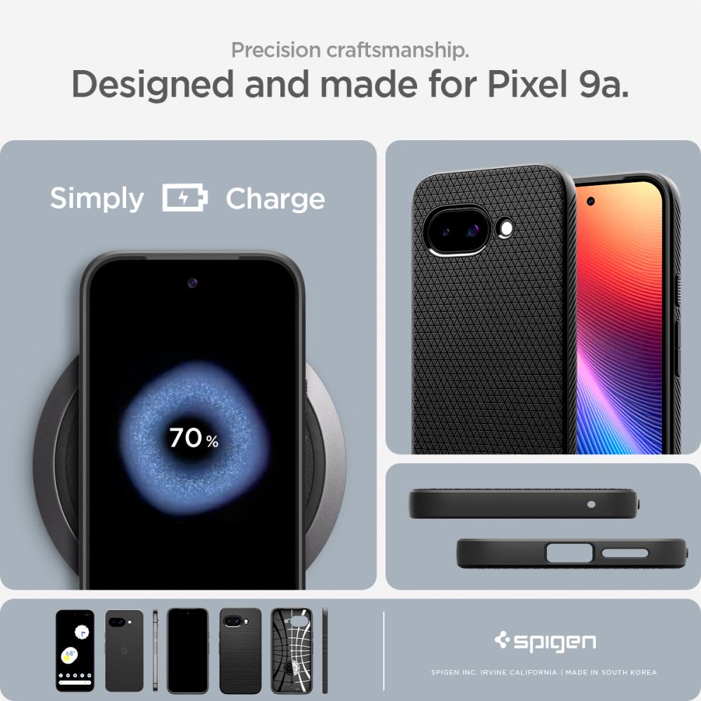 459525_oryg Spigen Liquid Air case for Google Pixel 9a Matte Black