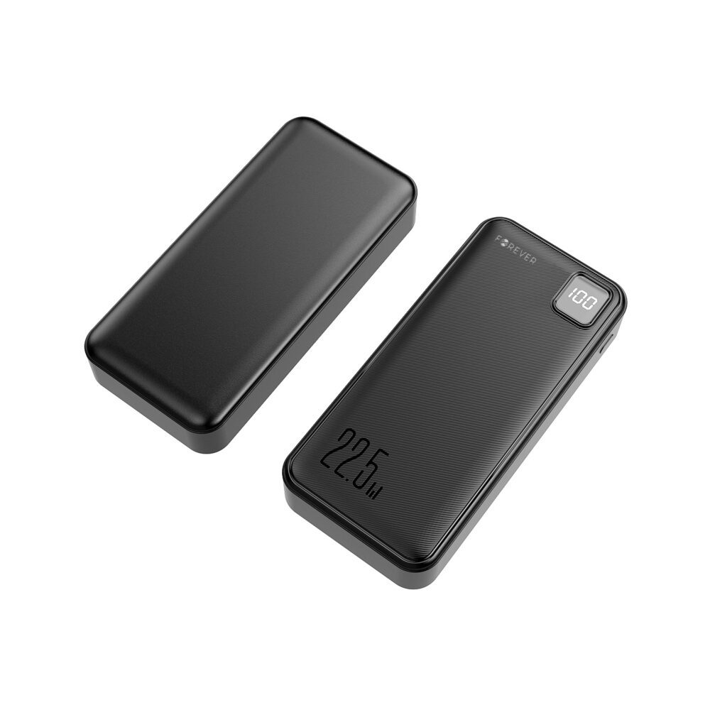 Forever power bank TB-300L PD QC 22,5W 20000 mAh black