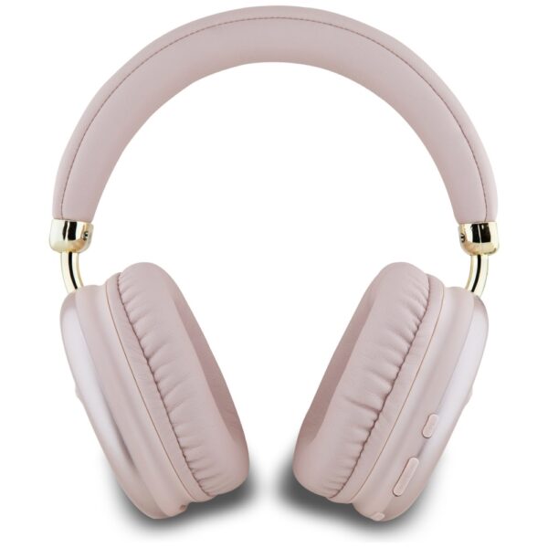 461578_oryg Guess wireless headphones BT METALLIC TRIANGLE LOGO pink