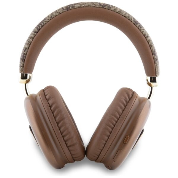 Guess wireless headphones BT 4G GOLD TRIANGLE LOGO brown