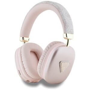 Guess wireless headphones BT 4G GOLD TRIANGLE LOGO pink