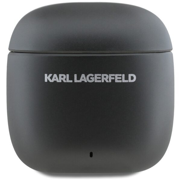 Karl Lagerfeld wireless earphones TWS ANC ENC METAL PRINTED LOGO black