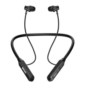 BWOO Stereo Sound Quality BT5.3 Neckband Earphone BW890 black