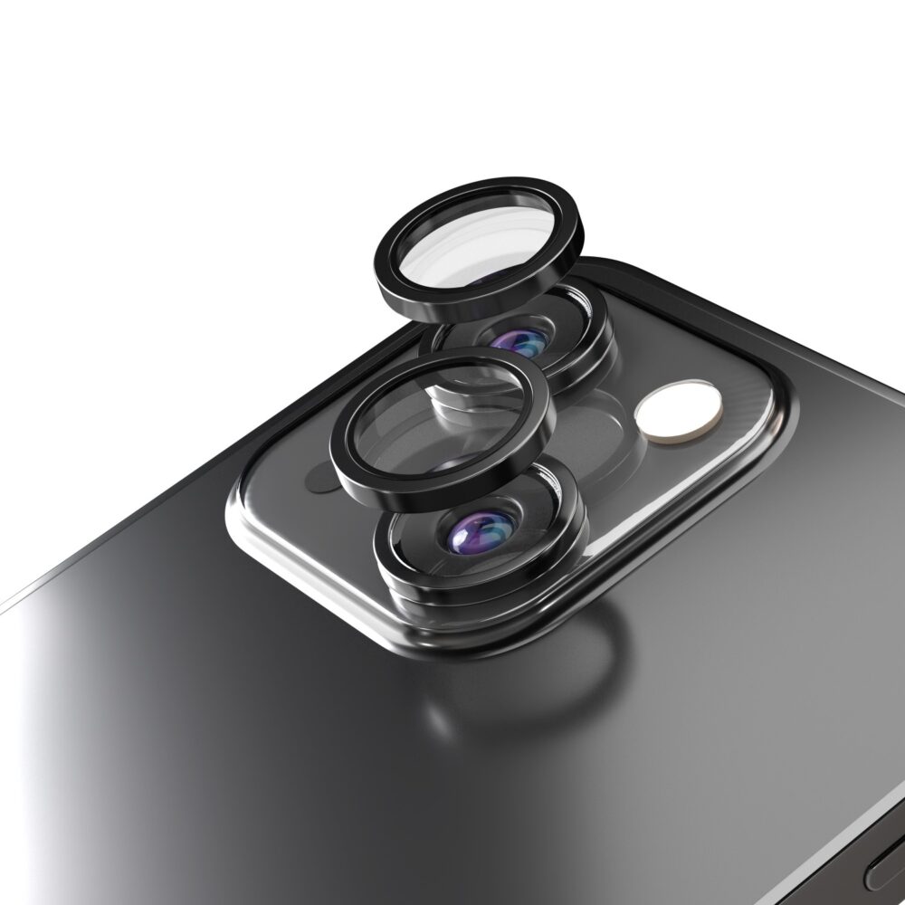 Etteri camera lens protector for iPhone 13 / 13 Mini black
