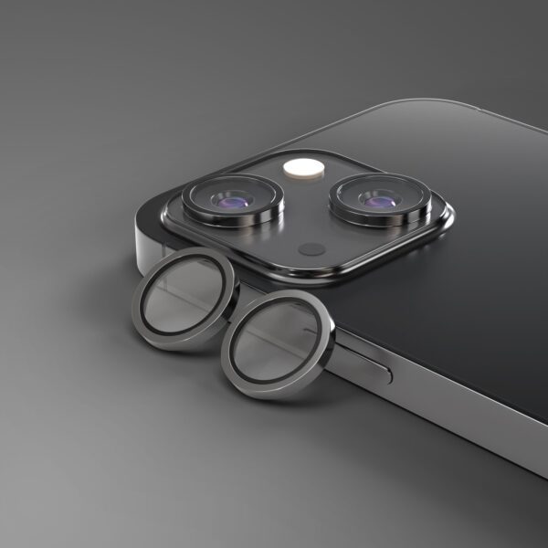 Etteri camera lens protector for iPhone 13 / 13 Mini black