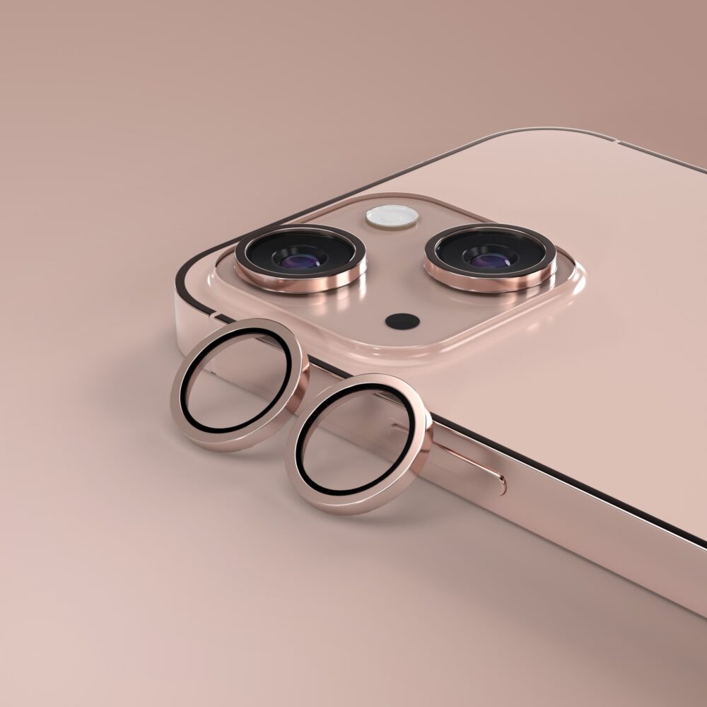 462918_oryg Etteri camera lens protector for iPhone 13 / 13 Mini pink